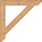 Ekena Millwork Traditional Slat Smooth Bracket, Western Red Cedar, 3 1/2"W x 28"D x 28"H BKT04X28X28TRA06SWR - alternate 2